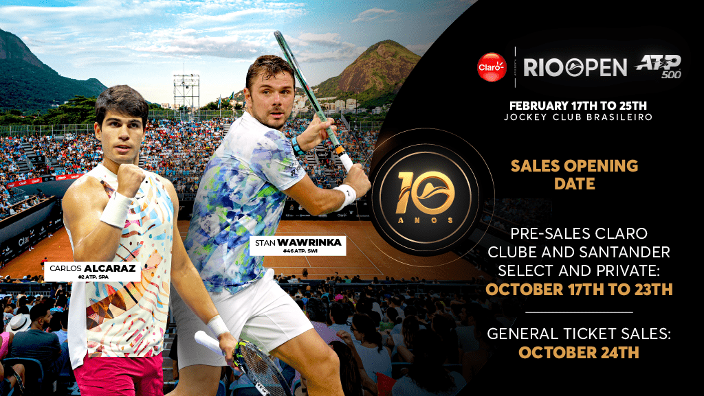 Rio Open inicia celebracoes dos 10 anos do torneio, News Article, Rio  Open